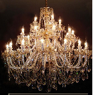 Chrome Extra Large Crystal Chandelier 1200x1300mm