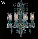 Custom Color Crystal Chandelier 650x750mm
