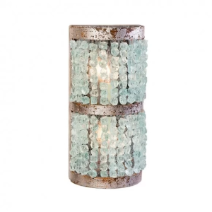 Industrial Medium Wrought Iron Wall Sconce Vintage Metal Wall Lamp for Bedroom Living Room